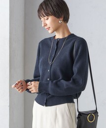SHIPS（シップス）の「カシミヤ クルーネック カーディガン（カーディガン/ボレロ）」