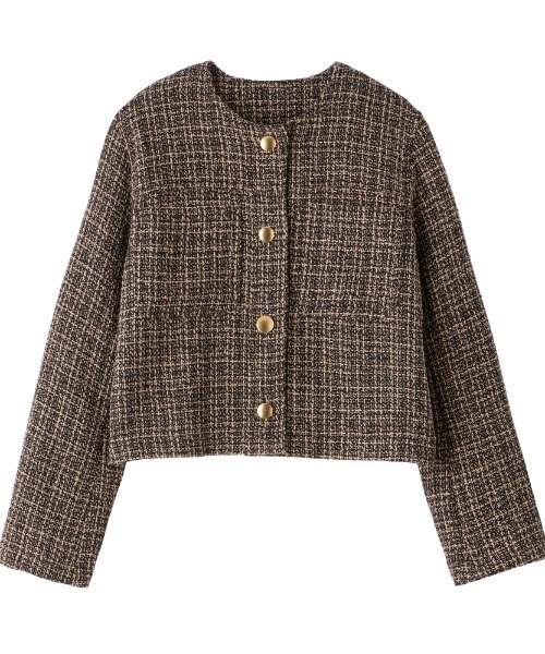 セール】Tuche/トゥシェ ハレの日style ミックスツイード ジャケット