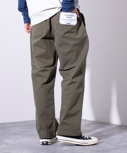 GLOSTER（グロスター）の「【GLOSTER/グロスター】GOODNESS  イージーパンツ シェフパンツ UNISEX（その他パンツ・メンズ・アイボリー/オリーブ/ブラック/ネイビー/カモフラージュ・S/M/L）」の16枚目の写真