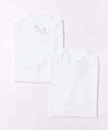 UNIVERSAL OVERALL / WIDE HEAVY 2P PACKS HIGH NECK TEE / UVOP-008