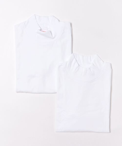 【セール】UNIVERSAL OVERALL / WIDE HEAVY 2P PACKS HIGH NECK TEE / UVOP-008（Tシャツ/カットソー）｜UNIVERSAL OVERALL（ユニバーサルオーバーオール）