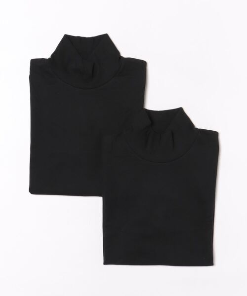 tシャツ UNIVERSAL OVERALL / WIDE HEAVY 2P PACKS HIGH NECK TEE / UVOP-008 レディース UNIVERSAL OVERALL（ユニバーサルオーバーオール）の「UNIVERSAL