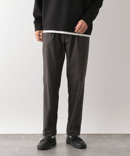 GLOBAL WORK Smile Seed Store（グローバルワーク スマイルシードストア）の「NR起毛タックテーパードパンツ/138371（その他パンツ・メンズ・ブラック/ネイビー/チャコール・SMALL/LARGE/MEDIUM/X-LARGE）」の3枚目の写真
