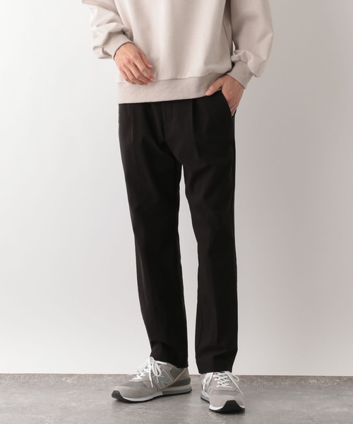 GLOBAL WORK Smile Seed Store（グローバルワーク スマイルシードストア）の「NR起毛タックテーパードパンツ/138371（その他パンツ・メンズ・ブラック/ネイビー/チャコール・SMALL/LARGE/MEDIUM/X-LARGE）」の2枚目の写真