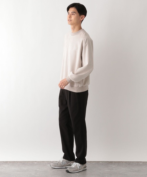 GLOBAL WORK Smile Seed Store（グローバルワーク スマイルシードストア）の「NR起毛タックテーパードパンツ/138371（その他パンツ・メンズ・ブラック/ネイビー/チャコール・SMALL/LARGE/MEDIUM/X-LARGE）」の5枚目の写真