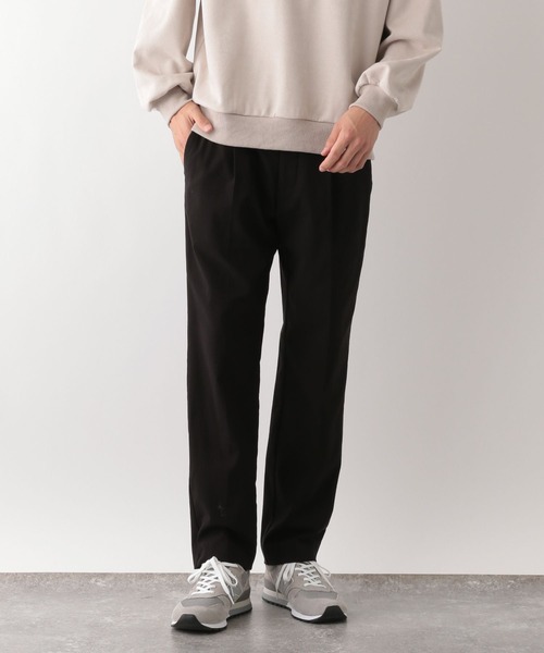 GLOBAL WORK Smile Seed Store（グローバルワーク スマイルシードストア）の「NR起毛タックテーパードパンツ/138371（その他パンツ・メンズ・ブラック/ネイビー/チャコール・SMALL/LARGE/MEDIUM/X-LARGE）」の7枚目の写真