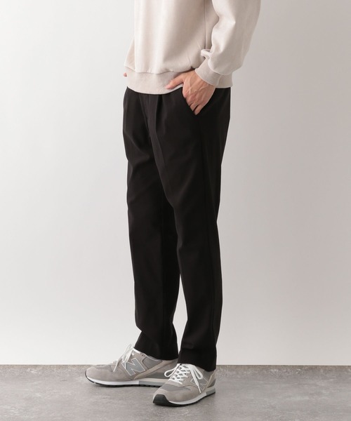 GLOBAL WORK Smile Seed Store（グローバルワーク スマイルシードストア）の「NR起毛タックテーパードパンツ/138371（その他パンツ・メンズ・ブラック/ネイビー/チャコール・SMALL/LARGE/MEDIUM/X-LARGE）」の8枚目の写真