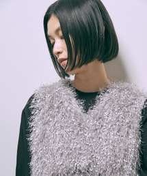 【Set Up】Kirakira Feather Pullover