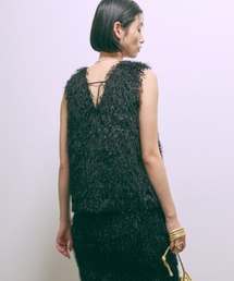 【Set Up】Kirakira Feather Pullover
