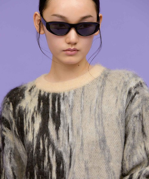 ニット セーター DIMENSION MOHAIR KNIT  / ディメンションモヘアニット レディース THINGS THAT MATTER ニット セーター DIMENSION MOHAIR KNIT