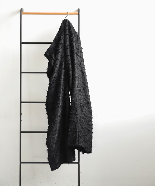 antiqua(アンティカ)の「フリンジワイドパンツ(その他パンツ・レディース・ブラック・LARGE/MEDIUM)」の6枚目の写真