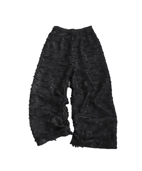 antiqua(アンティカ)の「フリンジワイドパンツ(その他パンツ・レディース・ブラック・LARGE/MEDIUM)」の7枚目の写真