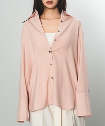 rib long design shirt （リブロングデザインシャツ）
