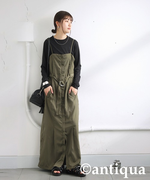 antiqua(アンティカ)の「ソフトタッチロンT(Tシャツ/カットソー・レディース・ホワイト/ブラック・ONESIZE)」の7枚目の写真