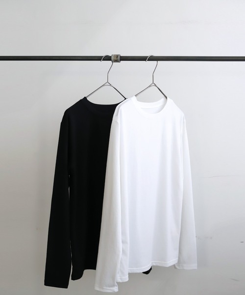 antiqua(アンティカ)の「ソフトタッチロンT(Tシャツ/カットソー・レディース・ホワイト/ブラック・ONESIZE)」の11枚目の写真