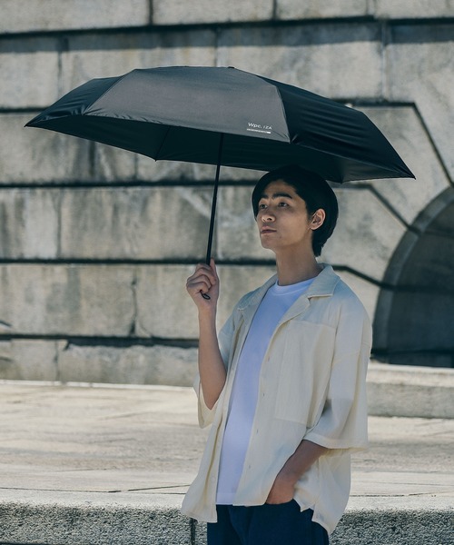 IZA（イーザ）の「完全遮光 IZA【LIGHT＆LARGE】 軽量 日傘 折りたたみ 親骨60cm Wpc.（折りたたみ傘・メンズ・グレー/オフホワイト/ベージュ/ブラック・FREE）」の19枚目の写真