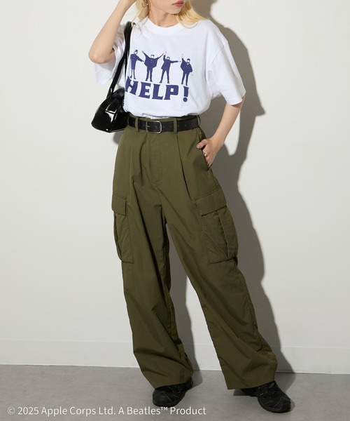 GOOD ROCK SPEED(グッドロックスピード)の「【GOOD ROCK SPEED】バンドTシャツ THE BEATLES ビートルズ(Tシャツ/カットソー・レディース・グレー系1/ホワイト/ホワイト系1/チャコールグレー/ネイビー/ホワイト系その他2・FREE)」の11枚目の写真