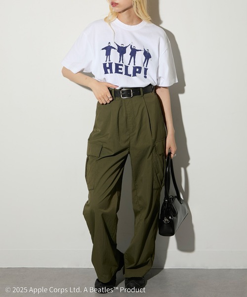 GOOD ROCK SPEED(グッドロックスピード)の「【GOOD ROCK SPEED】バンドTシャツ THE BEATLES ビートルズ(Tシャツ/カットソー・レディース・グレー系1/ホワイト/ホワイト系1/チャコールグレー/ネイビー/ホワイト系その他2・FREE)」の12枚目の写真