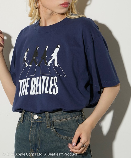 GOOD ROCK SPEED(グッドロックスピード)の「【GOOD ROCK SPEED】バンドTシャツ THE BEATLES ビートルズ(Tシャツ/カットソー・レディース・グレー系1/ホワイト/ホワイト系1/チャコールグレー/ネイビー/ホワイト系その他2・FREE)」の15枚目の写真