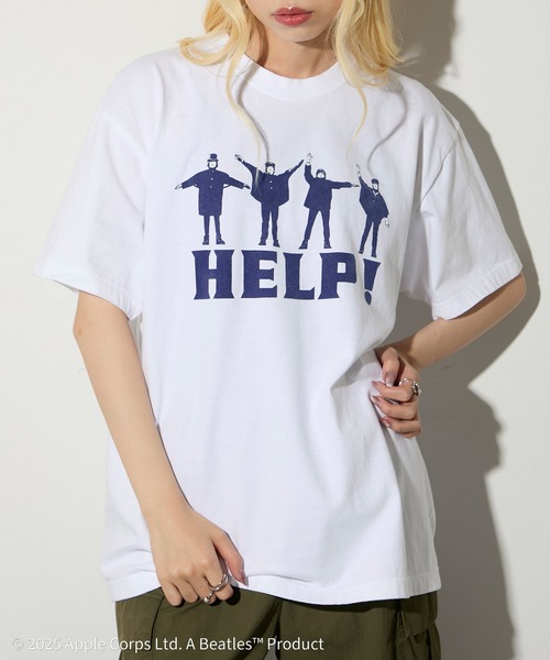 GOOD ROCK SPEED(グッドロックスピード)の「【GOOD ROCK SPEED】バンドTシャツ THE BEATLES ビートルズ(Tシャツ/カットソー・レディース・グレー系1/ホワイト/ホワイト系1/チャコールグレー/ネイビー/ホワイト系その他2・FREE)」の22枚目の写真