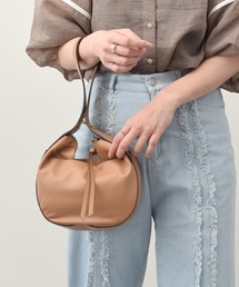 LORISTELLA | 【LORISTELLA】レザースモールホーボーバッグ(Q56425)(ハンドバッグ)