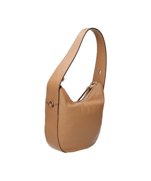 LORISTELLA（ロリステッラ）の「【LORISTELLA】レザースモールホーボーバッグ(Q56425)（ハンドバッグ・レディース・ダークベージュ・ALL）」の4枚目の写真