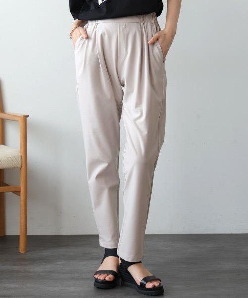 Bou Jeloud(ブージュルード)の「【美脚】キレイMeストレッチテーパードパンツ(その他パンツ・レディース・ブルー/ブラック/グレー系その他・38/40/36)」の3枚目の写真