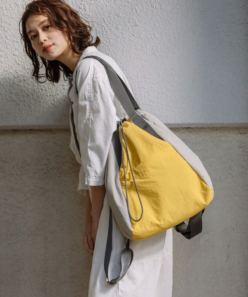 Munich(ミューニック)の「ポリエステルウェザ2wayトートバッグ(トートバッグ・レディース・イエロー/ブラック/レオパード・FREE)」の22枚目の写真