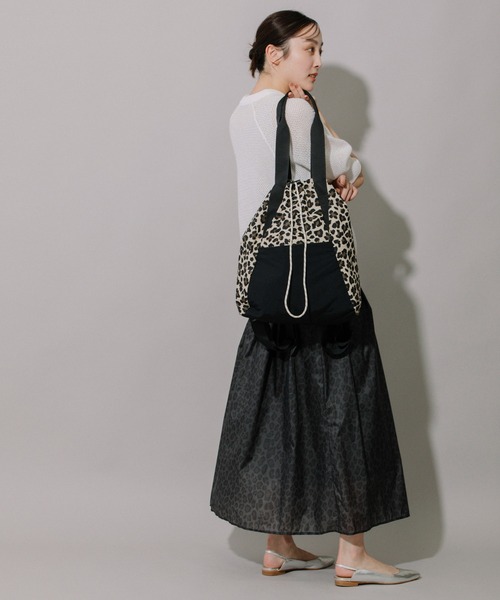 Munich(ミューニック)の「ポリエステルウェザ2wayトートバッグ(トートバッグ・レディース・イエロー/ブラック/レオパード・FREE)」の18枚目の写真