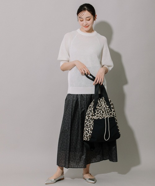 Munich(ミューニック)の「ポリエステルウェザ2wayトートバッグ(トートバッグ・レディース・イエロー/ブラック/レオパード・FREE)」の19枚目の写真