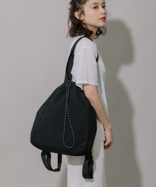 Munich(ミューニック)の「ポリエステルウェザ2wayトートバッグ(トートバッグ・レディース・イエロー/ブラック/レオパード・FREE)」の9枚目の写真