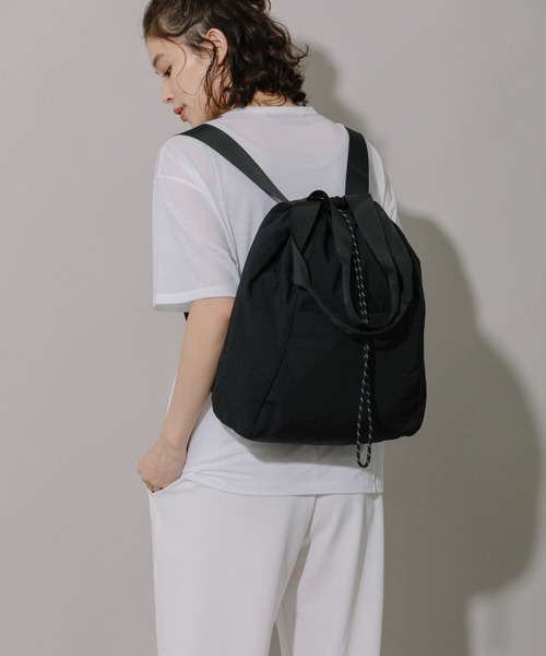 Munich(ミューニック)の「ポリエステルウェザ2wayトートバッグ(トートバッグ・レディース・イエロー/ブラック/レオパード・FREE)」の11枚目の写真