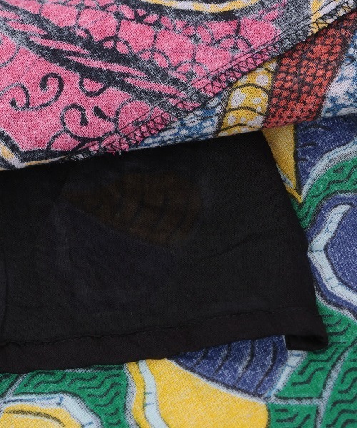 チチカカ（チチカカ）の「アフリカンパッチキャミソールワンピース（ワンピース・レディース・カラフル/ブラック・FREE）」の14枚目の写真