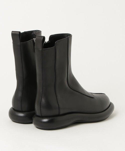 UN3D./アンスリード/ROUND LOW HEEL BOOTS/ラウンドロウヒールブーツ