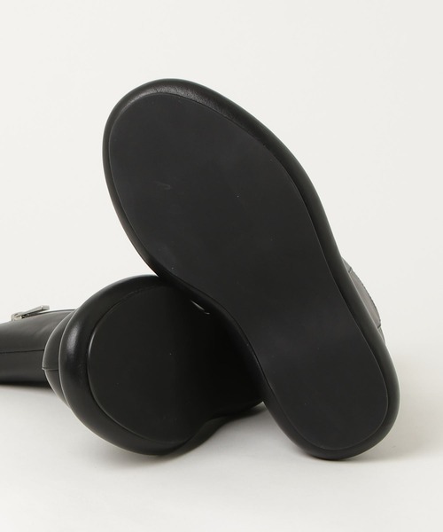 UN3D./アンスリード/ROUND LOW HEEL BOOTS/ラウンドロウヒールブーツ