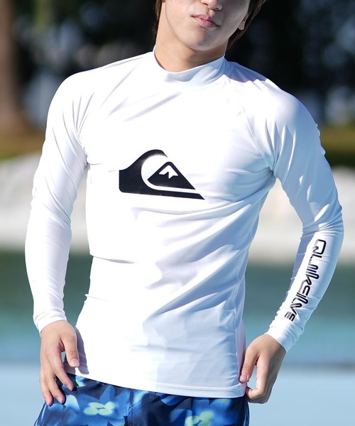 QUIKSILVER クイックシルバー 長袖タッパー 1mm ラッシュガード Quiksilver クイックシルバー ラッシュガード メンズ ALL TIME