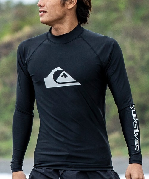 Quiksilver ウェットスーツ ブラック 長袖 クイックシルバー QUIKSILVER EVERYDAY SESSIONS MW 1.5 LS TOP