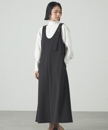CAST:（キャストコロン）の「【接触冷感/UV効果/セットアップ対応】ジャンスカワンピース（ワンピース）」