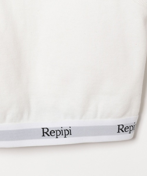 repipi armario（レピピ アルマリオ）の「【吸水速乾】ロゴショートタンク（タンクトップ・キッズ・ホワイト/ブラック/その他・LARGE/MEDIUM/SMALL）」の12枚目の写真
