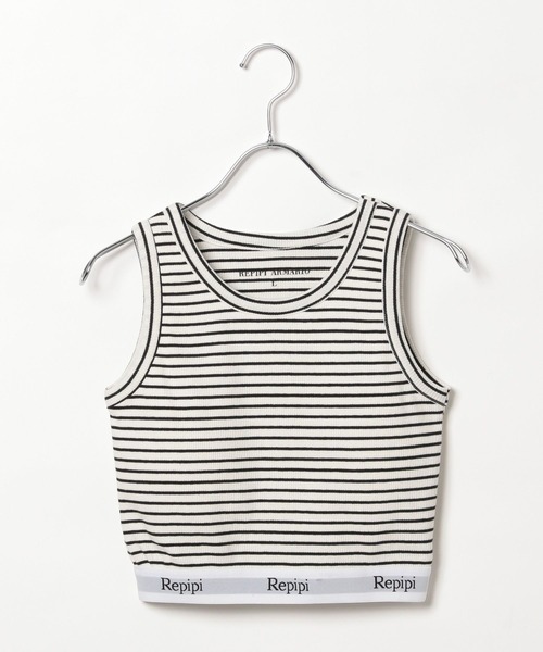 repipi armario（レピピ アルマリオ）の「【吸水速乾】ロゴショートタンク（タンクトップ・キッズ・ホワイト/ブラック/その他・LARGE/MEDIUM/SMALL）」の18枚目の写真