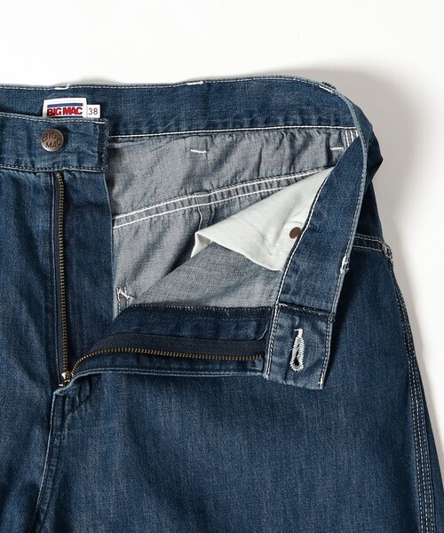 状態良好【BIG MAC x BEAMS】別注デニムペインターパンツ L B:MING by BEAMS（ビーミング by ビームス）【別注】BIG MAC