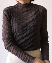 aquagarage | 首のシワを隠せるレースインナー(シャツ/ブラウス)