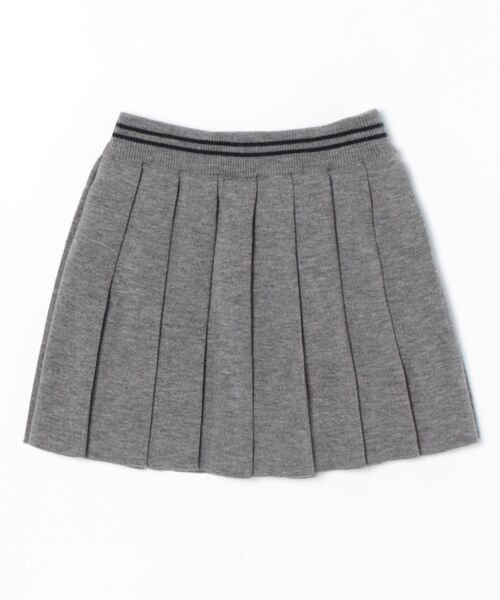 EMODA（エモダ）の「CHOOSE PLEATS KNIT SKIRT（スカート・レディース・グレー/ベージュ/ブラック・FREE）」の2枚目の写真