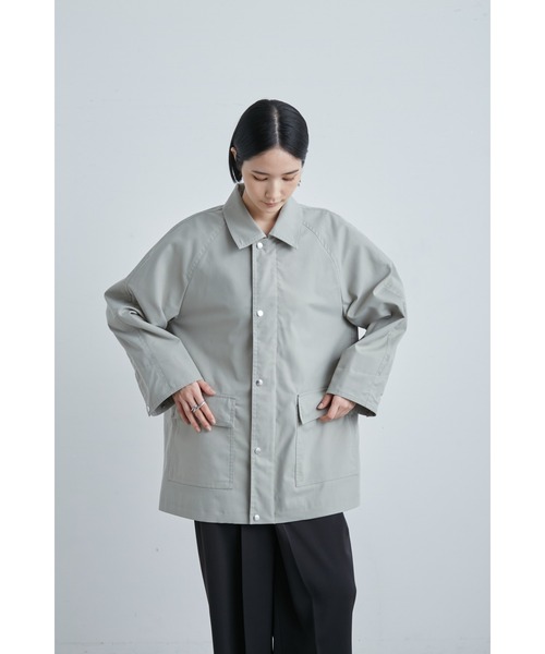 MIESROHE（ミースロエ）の「ピーチツイルカバーオール（ステン