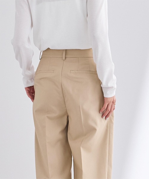 UR'S(ユアーズ)の「インタックセンタープレスワイドパンツ(その他パンツ・レディース・ベージュ/ブラック・L/M/S)」の14枚目の写真