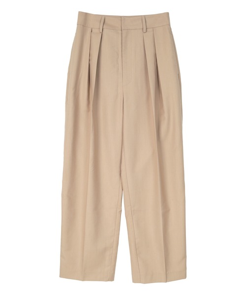 UR'S(ユアーズ)の「インタックセンタープレスワイドパンツ(その他パンツ・レディース・ベージュ/ブラック・L/M/S)」の19枚目の写真
