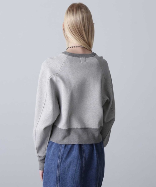 ROSE BUD（ローズバッド）の「スウェットライクニット（ニット/セーター・レディース・ピンク/ライトグリーン/グレー・ONE SIZE）」の18枚目の写真