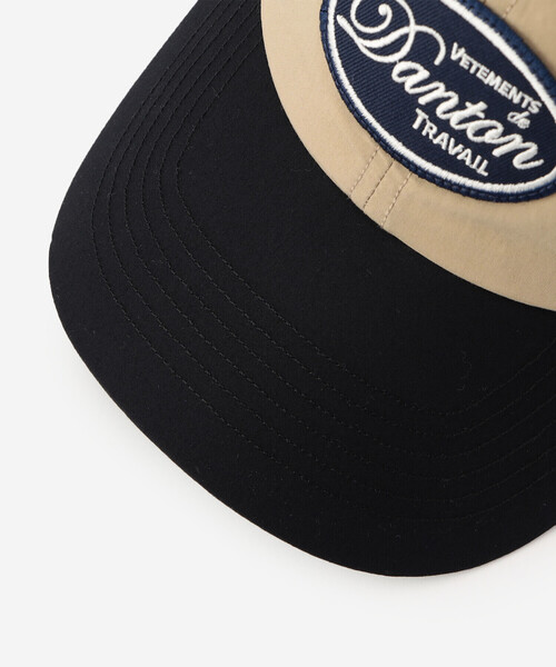 DANTON（ダントン）の「DANTON | 配色6Pロゴキャップ（キャップ・レディース・ベージュ系その他/ホワイト系その他5・F）」の6枚目の写真