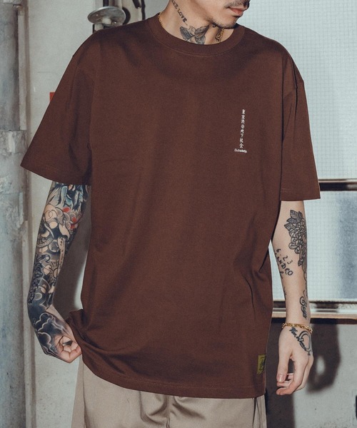 Subciety(サブサエティ)の「Ohtani oniji tee(Tシャツ/カットソー・メンズ・ホワイト/ブラック/グレー/インディゴブルー/ブラウン・SMALL/MEDIUM/LARGE/X-LARGE/XX-LARGE)」の13枚目の写真