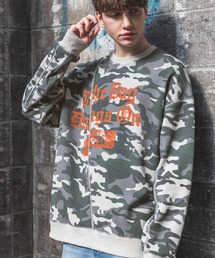 【UNISEX】ワッフルクループルオーバー